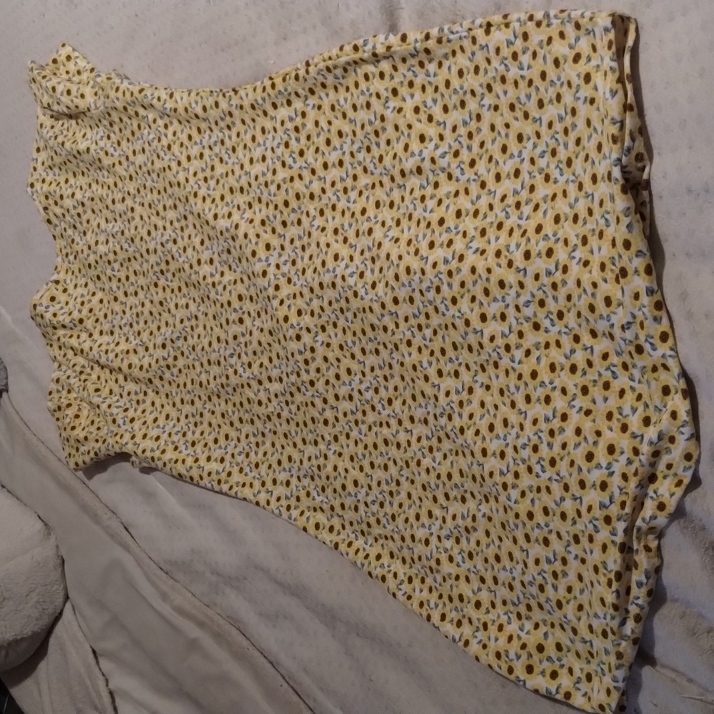 NWOT NoBo bodycon sunflower dress - Picture 4 of 6